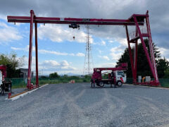 青森県八戸市における4.8トン橋型クレーン設置プロジェクト：4日間
