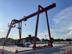 千葉県柏 4.8t橋型クレーン建方工事 2日目🏗️✨
